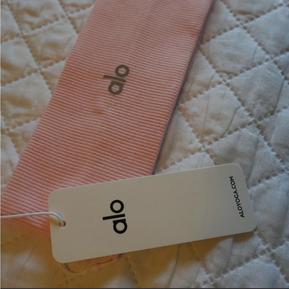 ALO Yoga Blush Pink Hairband